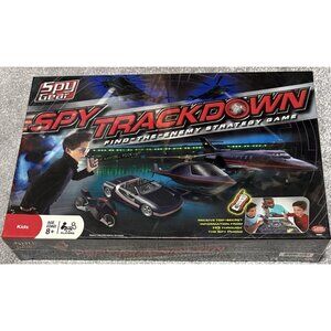 Spy Gear Spy Trackdown Find the Enemy Strategy Game Age 8+ Players 2-4 NEW 2008